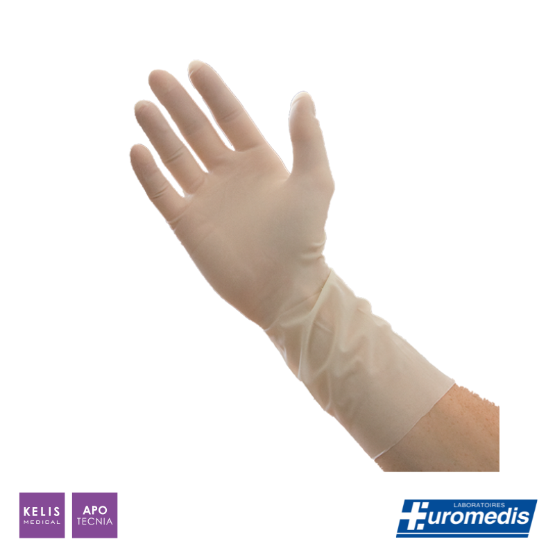 Gants en latex Polymer Coated | EUROMEDIS