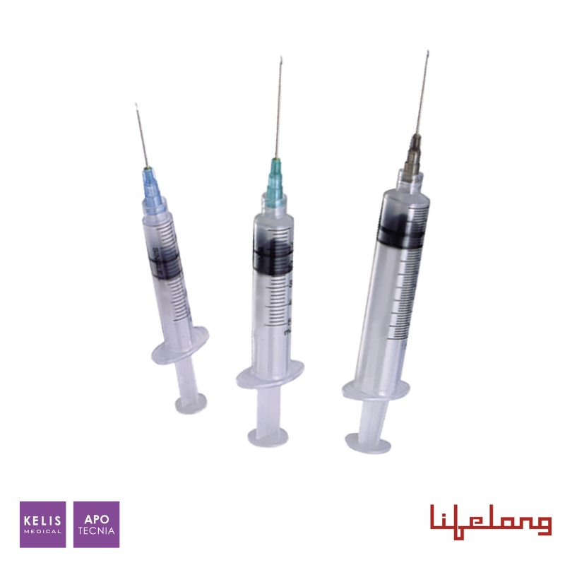 Seringue LFLG Matrix avec aiguille | LIFELONG