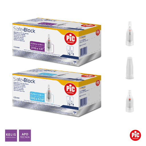 Aiguille pour stylo Safe Block sécurisée | PIKDARE