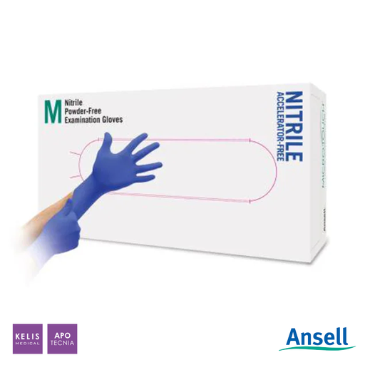 Gants en nitrile Microtouch Accelerator Free | ANSELL