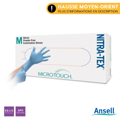 Gants en nitrile Microtouch Nitratex | ANSELL
